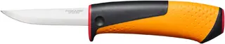Fiskars нож строительный со встроенной точилкой