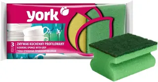 York Profi губки для посуды (набор)