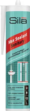 Sila Pro Max Sealant Sanitary санитарный силиконовый герметик