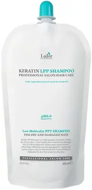 Lador Keratin LPP Shampoo шампунь для поврежденных волос