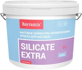 Bayramix Silicate Extra краска силикатно-силиконовая для фасадов