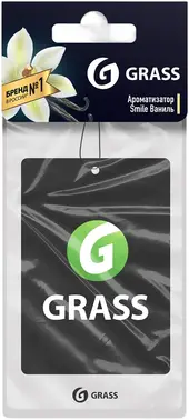 Grass Ваниль ароматизатор воздуха автомобильный (картонный)