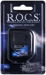 R.O.C.S. Black Edition нить зубная