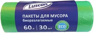 Luscan Eco пакеты для мусора биоразлагаемые