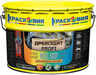 Красковия Древощит Profi Фасад Колор грунт-краска для деревянных фасадов