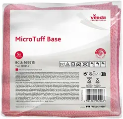Vileda Professional MicroTuff Base салфетки из микрофибры