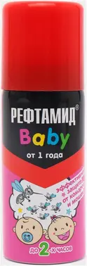 Рефтамид Baby аэрозоль от комаров детский