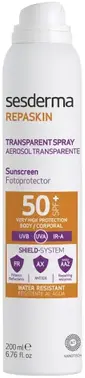 Sesderma Repaskin Transparent Spray Body Sunscreen спрей солнцезащитный для тела