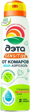 Дэта Sensitive Aqua спрей от комаров