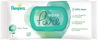 Pampers Aqua Pure салфетки влажные детские