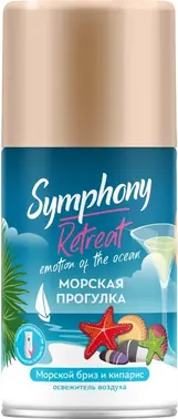 Symphony Морская Прогулка Морской Бриз и Кипарис сменный баллон к автоматическому освежителю воздуха