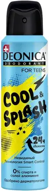 Деоника for Teens Cool & Splash дезодорант детский аэрозольный