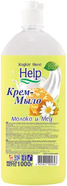 Help Молоко и Мед мыло жидкое