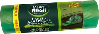Master Fresh пакеты для мусора с завязками ушками