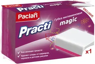 Губка меламиновая Paclan Practi Magic