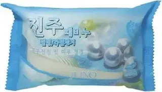 Juno Pearl Peeling Soap мыло с жемчугом отшелушивающее