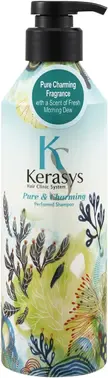 Kerasys Hair Clinic System Pure & Charming шампунь для сухих и ломких волос парфюмированный