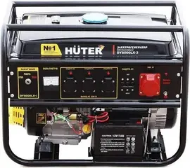 Huter DY8000LX-3 бензиновый генератор