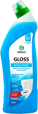 Grass Gloss Breeze Анти-Налет с Ароматом Лилии чистящий гель для ванны и туалета