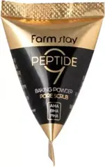 Farmstay Peptide 9 Baking Powder Pore Scrub скраб для лица с пепидами в пирамидке