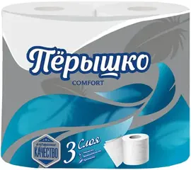 Перышко Extra Comfort бумага туалетная