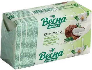 Весна Жасмин и Кокосовое Молочко крем-мыло