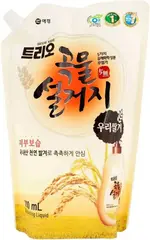 Kerasys Trio Rice Bran Рисовые Отруби средство для мытья посуды