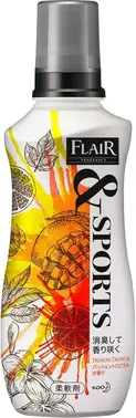 Kao Fragrance Flair & Sports Passion Tropical кондиционер с активной дезодорирующей формулой