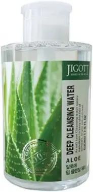 Jigott Aloe вода очищающая с экстрактом алоэ