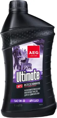 AEG Lubricants Ultimate SAE 5W-30 масло моторное полусинтетическое зимнее