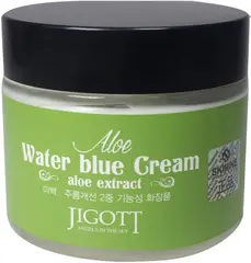 Jigott Aloe Water Blue Cream крем для лица с экстрактом алоэ