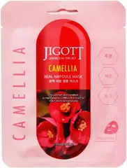Jigott Camamellia маска тканевая для лица с экстрактом камелии