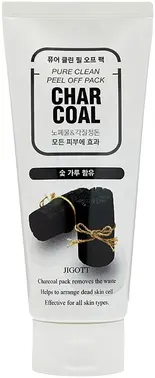 Jigott Charcoal маска-пленка очищающая угольная