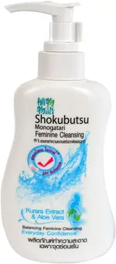 Lion Shokubutsu Kurara Extract & Aloe Vera гель для интимной гигиены