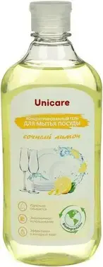 Unicare Сочный Лимон концентрированный гель для мытья посуды