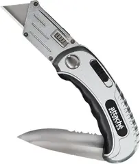 Attache Selection Twin Blade Folding Cutter нож многофункциональный 2 в 1 с трапецевидным лезвием
