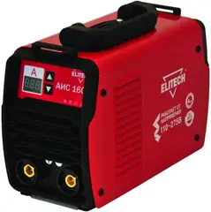 Elitech АИС 160Д инвертор сварочный с LCD-дисплеем