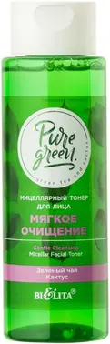 Белита Pure Green Мягкое Очищение тонер мицеллярный для лица