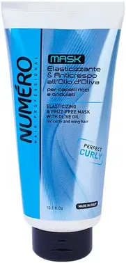 Numero Numero Hair Professional Elasticizing & Frizz-Free With Olive Oil маска для вьющихся и волнистых волос
