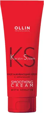 Оллин Professional Keratin System Smoothing Cream крем разглаживающий с кератином
