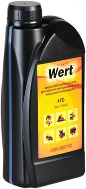 Wert 4TD SAE 10W40 масло полусинтетическое