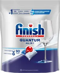 Finish Powerball Quantum All in One таблетки для мытья посуды в посудомоечной машине