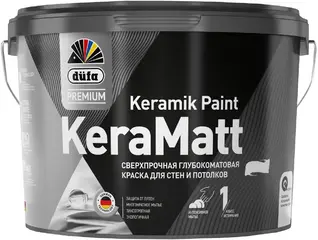 Dufa Premium Keramatt Keramik Paint краска для стен и потолков сверхпрочная глубокоматовая