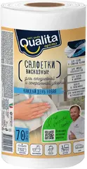 Qualita Optima салфетки вискозные в рулоне