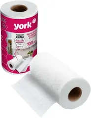 York Тиснение соты салфетки вискозные в рулоне