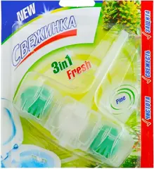 Свежинка Fresh Pine освежитель-блистер 3 в 1