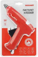 Rexant пистолет клеевой без кнопки