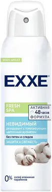 Exxe Fresh Spa Невидимый дезодорант аэрозоль с тонизирующим цветочным ароматом