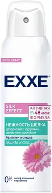 Exxe Silk Effect Нежность Шелка дезодорант аэрозоль с пудровым цветочным ароматом