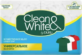 Duru Clean & White Универсальное мыло хозяйственное